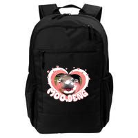 I Love Moo Deng Baby Hippo Moo Deng I Heart Moo Deng Backpack