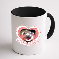 I Love Moo Deng Baby Hippo Moo Deng I Heart Moo Deng Mug