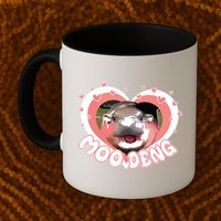 I Love Moo Deng Baby Hippo Moo Deng I Heart Moo Deng Mug