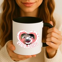 I Love Moo Deng Baby Hippo Moo Deng I Heart Moo Deng Mug