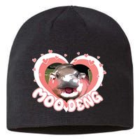 I Love Moo Deng Baby Hippo Moo Deng I Heart Moo Deng Sustainable Beanie