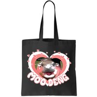 I Love Moo Deng Baby Hippo Moo Deng I Heart Moo Deng Bag