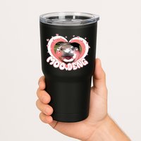 I Love Moo Deng Baby Hippo Moo Deng I Heart Moo Deng Tumbler