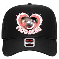 I Love Moo Deng Baby Hippo Moo Deng I Heart Moo Deng Hat