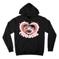 I Love Moo Deng Baby Hippo Moo Deng I Heart Moo Deng Tall Hoodie