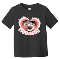 I Love Moo Deng Baby Hippo Moo Deng I Heart Moo Deng Toddler T-Shirt