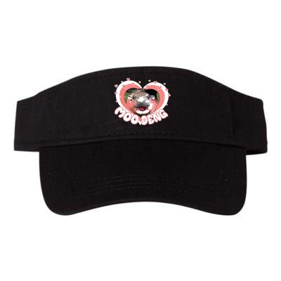 I Love Moo Deng Baby Hippo Moo Deng I Heart Moo Deng Visor