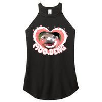 I Love Moo Deng Baby Hippo Moo Deng I Heart Moo Deng Women's Perfect Tri Rocker Tank