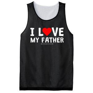 I Love My Father And Yes He Bought Me This Mesh Reversible Basketball Jersey Tank