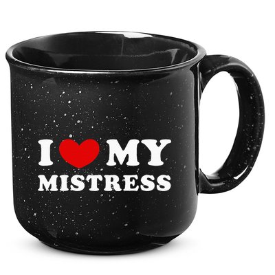 I Love My Mistress I Heart My Mistress 15oz Campfire Ceramic Mug