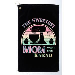 I Love My Mom Best Mom Baker Chef Mommy Gift Platinum Collection Golf Towel