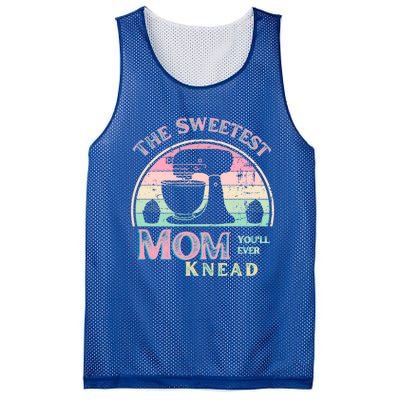 I Love My Mom Best Mom Baker Chef Mommy Gift Mesh Reversible Basketball Jersey Tank