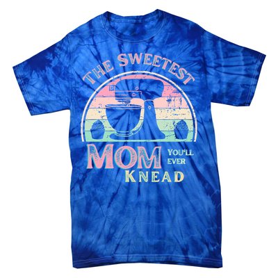 I Love My Mom Best Mom Baker Chef Mommy Gift Tie-Dye T-Shirt