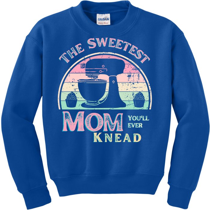 I Love My Mom Best Mom Baker Chef Mommy Gift Kids Sweatshirt