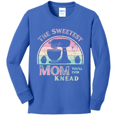 I Love My Mom Best Mom Baker Chef Mommy Gift Kids Long Sleeve Shirt