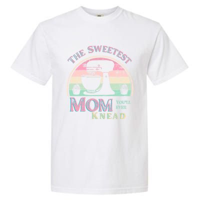 I Love My Mom Best Mom Baker Chef Mommy Gift Garment-Dyed Heavyweight T-Shirt