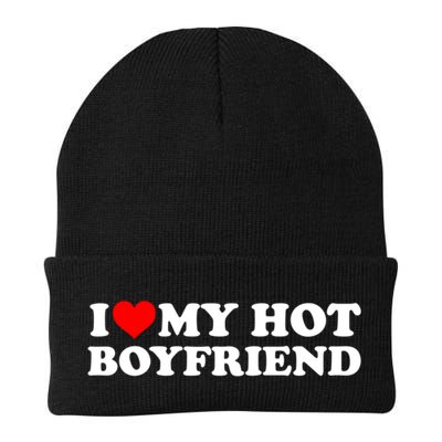 I Love My Hot Boyfriend Beanie