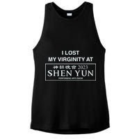 I Lost My Virginity At Shen Yun Shen Yun Ladies PosiCharge Tri-Blend Wicking Tank