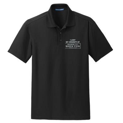 I Lost My Virginity At Shen Yun Shen Yun Dry Zone Grid Polo