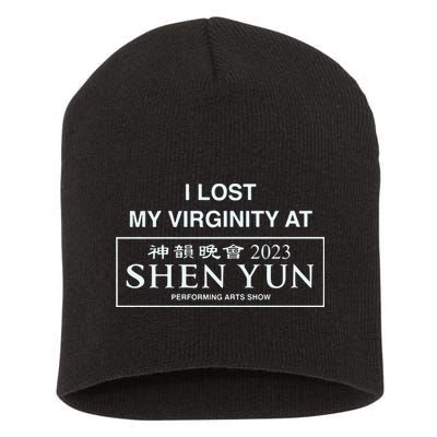 I Lost My Virginity At Shen Yun Shen Yun Short Acrylic Beanie