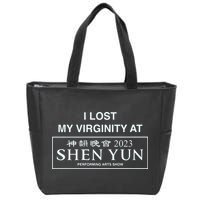 I Lost My Virginity At Shen Yun Shen Yun Zip Tote Bag