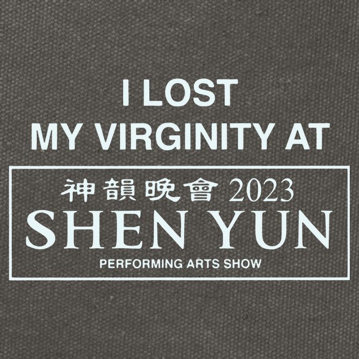 I Lost My Virginity At Shen Yun Shen Yun Cotton Canvas Backpack