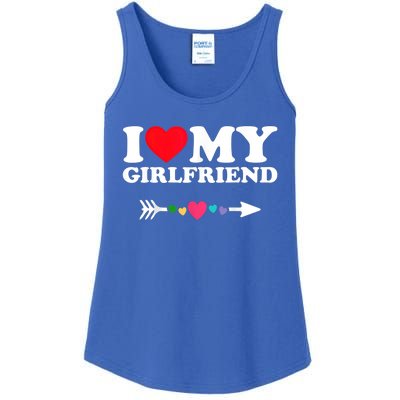 I Love My Friend I Heart My Friend Gift Ladies Essential Tank