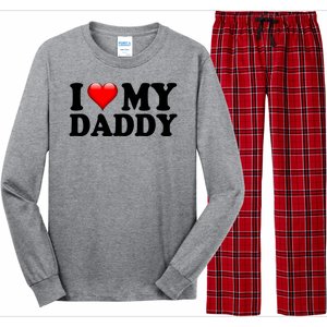 I Love My Daddy Long Sleeve Pajama Set