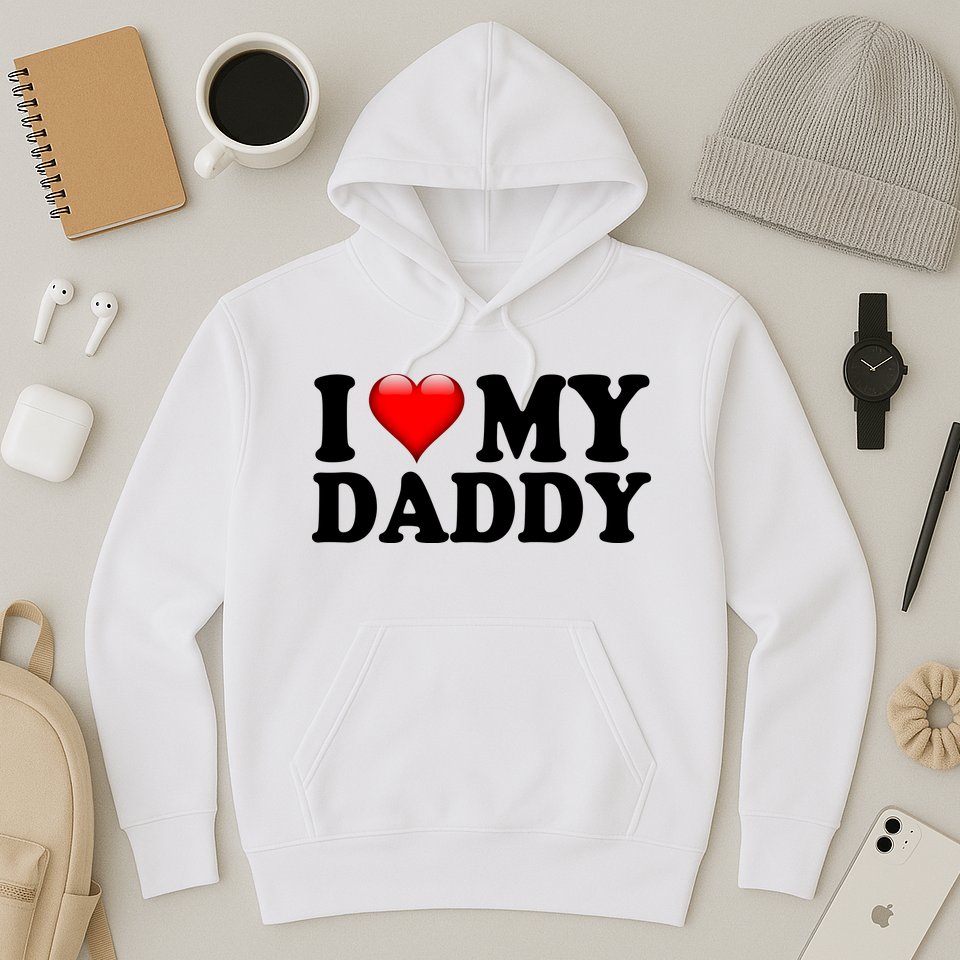 I Love My Daddy Hoodie