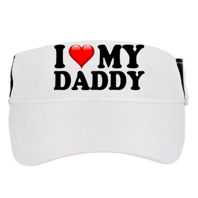 I Love My Daddy Adult Drive Performance Visor