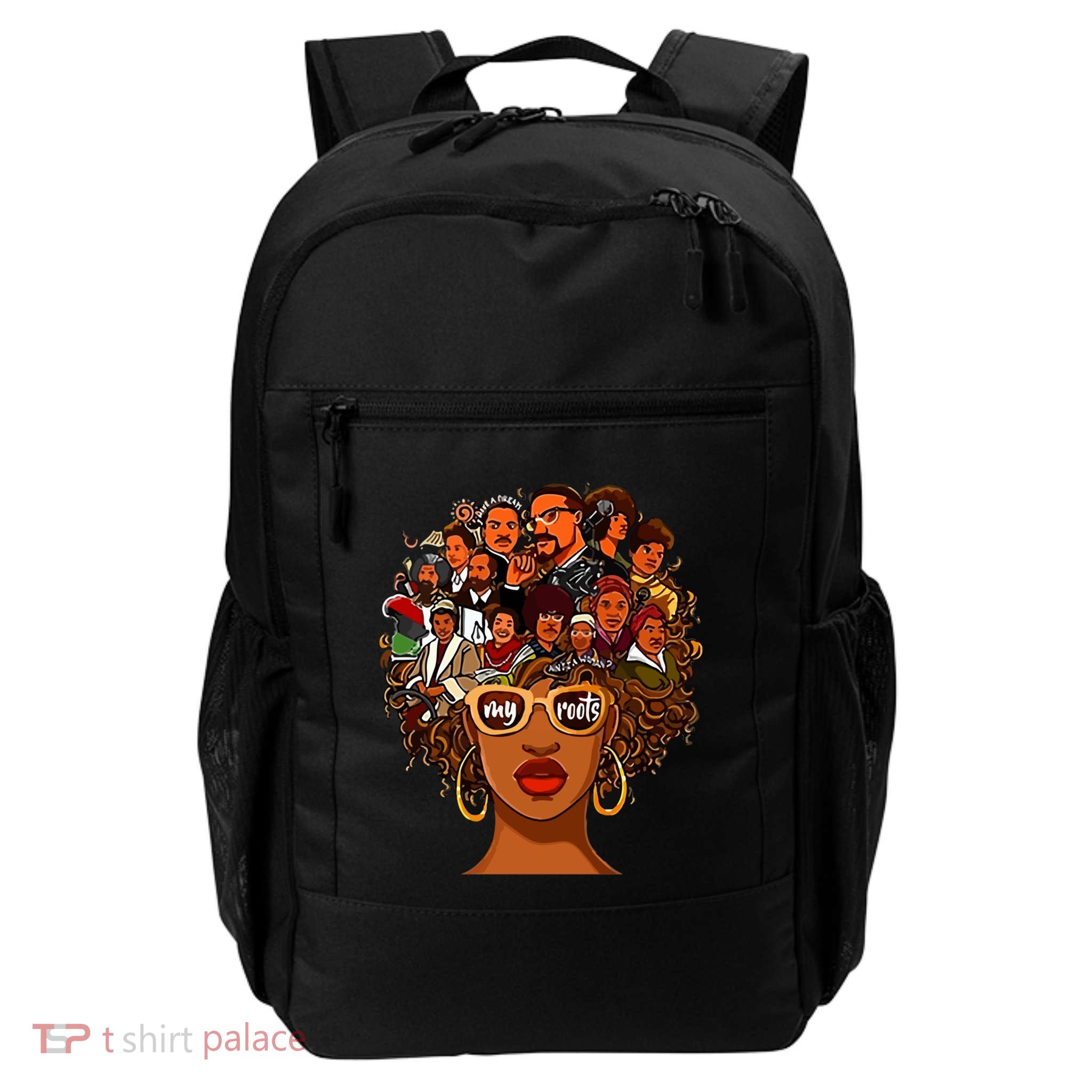 I Love My Roots Back Powerful History Month Pride Dna Gift Daily Commute Backpack
