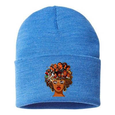 I Love My Roots Back Powerful History Month Pride Dna Gift Sustainable Knit Beanie