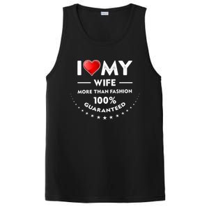 I Love My Wife Gift Valentines Day Outfit Love Gift PosiCharge Competitor Tank