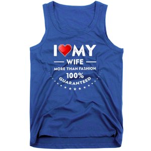 I Love My Wife Gift Valentines Day Outfit Love Gift Tank Top