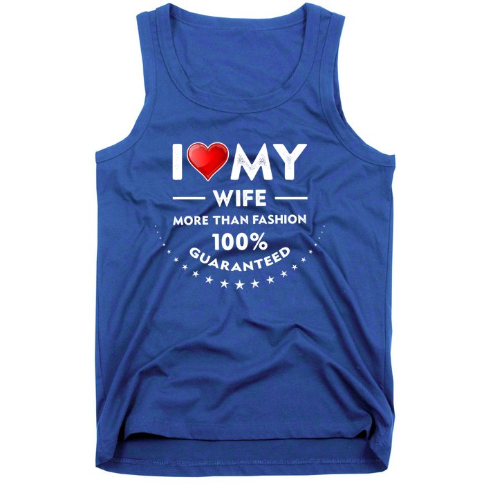 I Love My Wife Gift Valentines Day Outfit Love Gift Tank Top