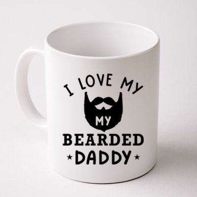 I Love My Bearded Dad Gift For Dad With Beard Father's Day Meaningful Gift Coffee Mug