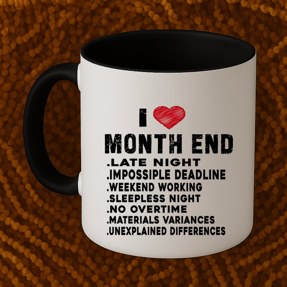 I Love Month End Funny Accountants Quotes Birthday Funny Gift Cool Gift Mug
