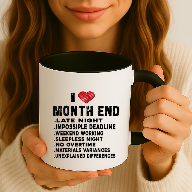 I Love Month End Funny Accountants Quotes Birthday Funny Gift Cool Gift Mug