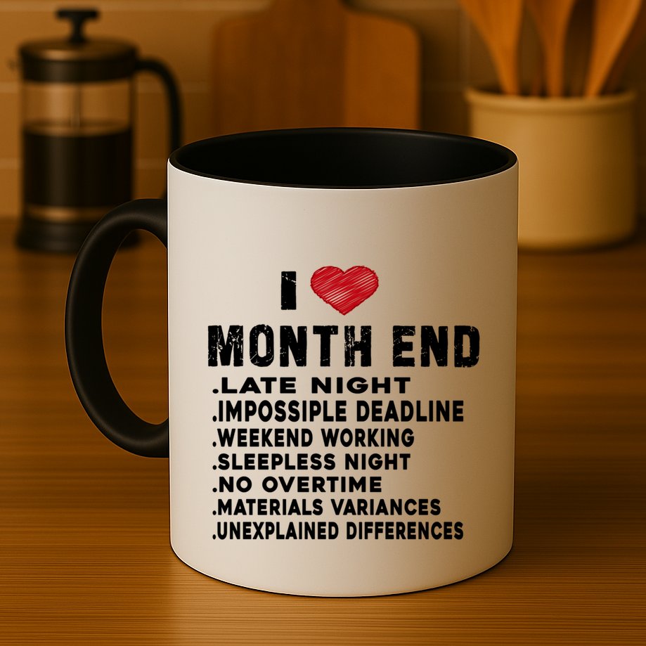 I Love Month End Funny Accountants Quotes Birthday Funny Gift Cool Gift Mug
