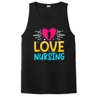 I Love Nursing PosiCharge Competitor Tank