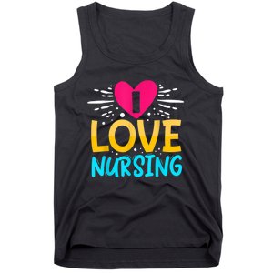 I Love Nursing Tank Top