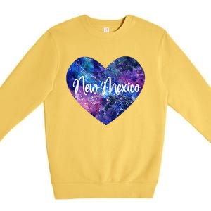 I Love New Mexico Usa Great Gift Premium Crewneck Sweatshirt