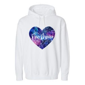 I Love New Mexico Usa Great Gift Garment-Dyed Fleece Hoodie