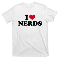 I Love Nerds I Heart Nerds T-Shirt