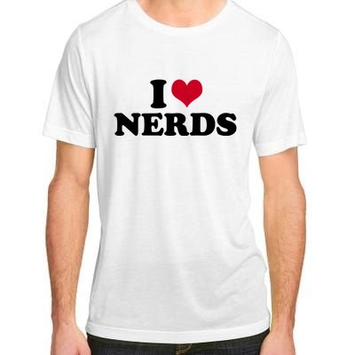 I Love Nerds I Heart Nerds Adult ChromaSoft Performance T-Shirt