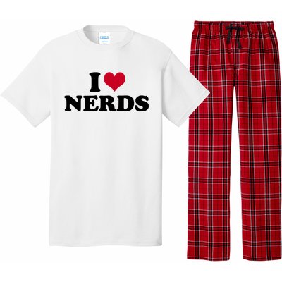 I Love Nerds I Heart Nerds Pajama Set