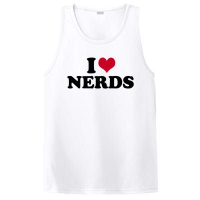 I Love Nerds I Heart Nerds PosiCharge Competitor Tank