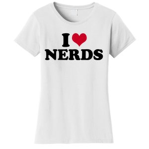 I Love Nerds I Heart Nerds Women's T-Shirt