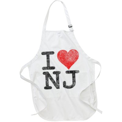 I Love New Jersey I Heart Nj Apron
