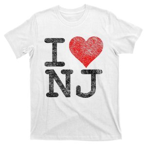 I Love New Jersey I Heart Nj T-Shirt